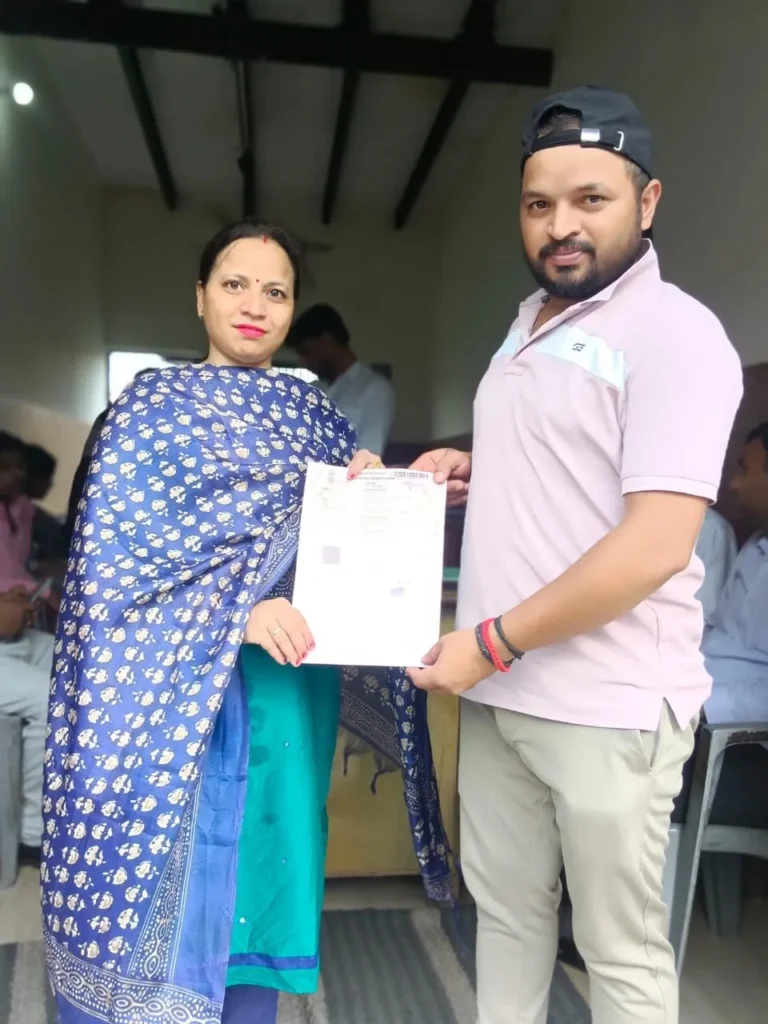 Creative poster showing buyer testimonials with positive reviews about property purchase experience.