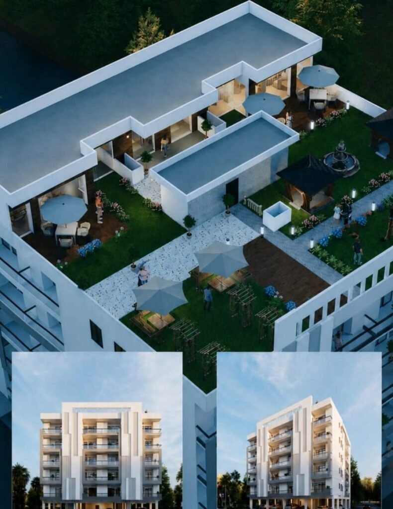 KSK Homes luxury apartment project in Greater Noida West with rooftop garden and modern lifestyle amenities