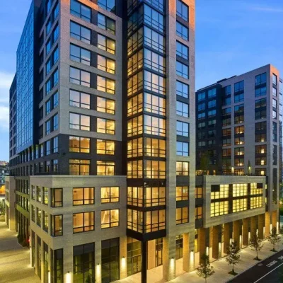 Luxury flats in Noida with modern architecture, spacious interiors, and premium amenities